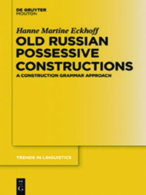 cover image of Old Russian Possessive Constructions